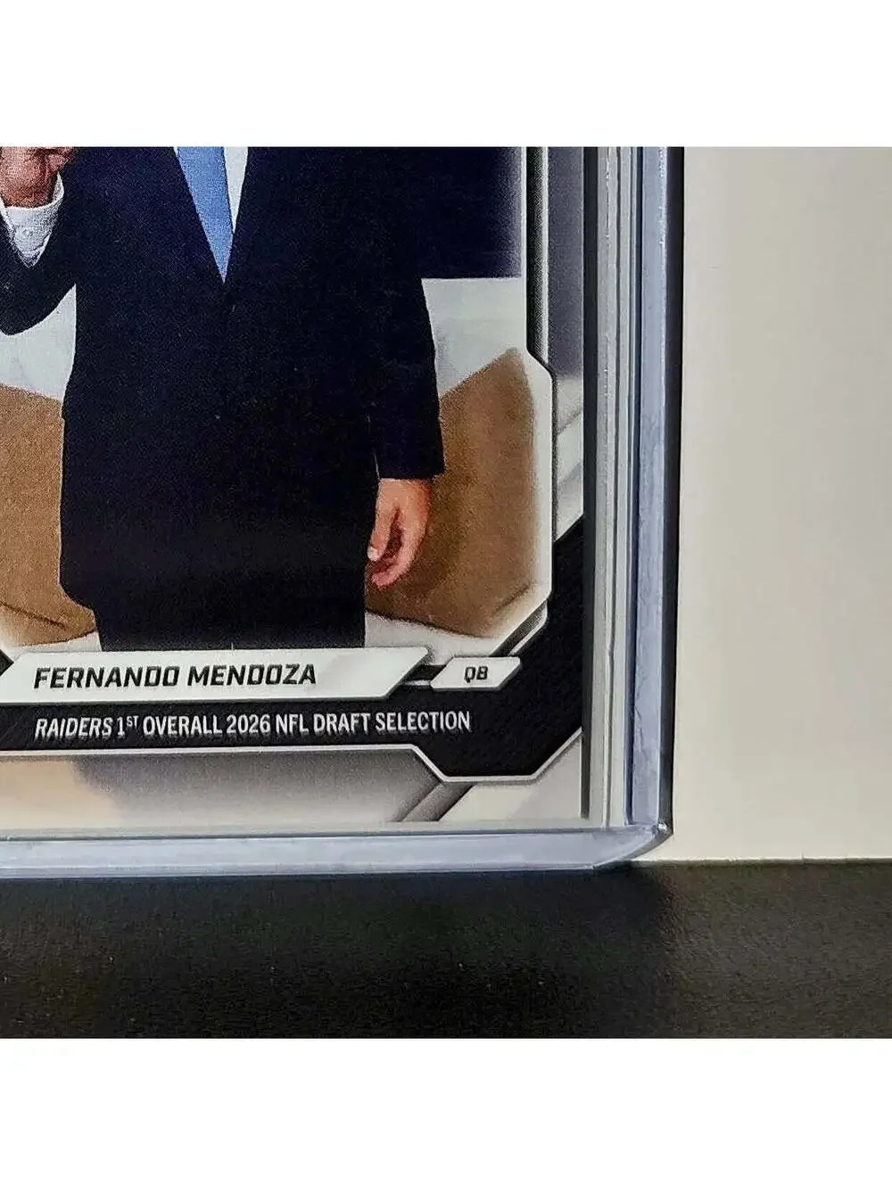 Fernando Mendoza Rookie 2026 Topps Now Draft Night #FMEN Card Las Vegas Raiders